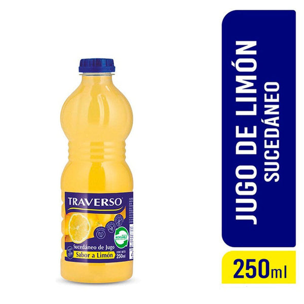 Jugo Sucedáneo Limón 250 Cc ALIMENTOS TRAVERSO 