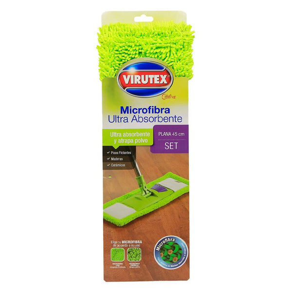 Mopa Plana Completa Microactiva ASEO Y LIMPIEZA VIRUTEX 