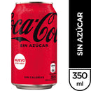 Bebida Lata Zero 350 ml ALIMENTOS COCA COLA 