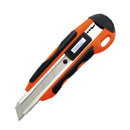 Cuchillo Cartonero Grande Riel Metal Y Mango De Goma OFICINA Y LIBRERIA HAND 