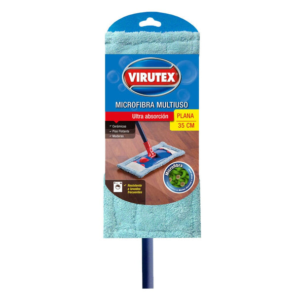Mopa Plana Completa Microfibra 35 Cm ASEO Y LIMPIEZA VIRUTEX 