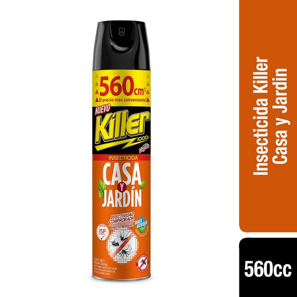Insecticida Aerosol 560 Cc Casa Y Jardin KILLER 