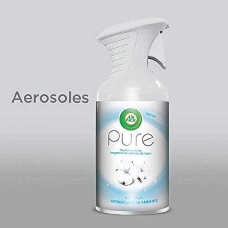 Desodorante Ambiental Pure Algodon 250 ml ASEO Y LIMPIEZA AIRWICK 