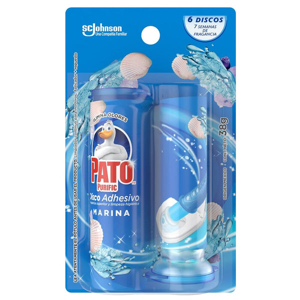Discos Activos Cítrico Aparato 36 ml ASEO Y LIMPIEZA PATO PURIFIC 