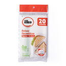 Bolsa Hermética Sandwich 20 Un 16 X 15 Cm HOGAR ILKO 