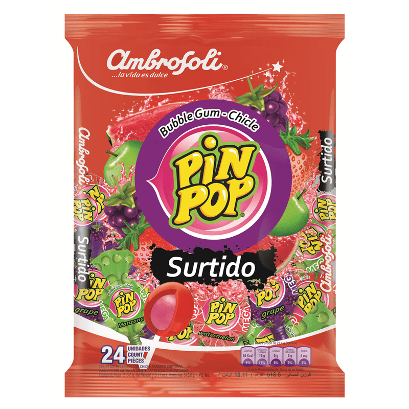 Pin Pop Surtido 16X24X18 Grs ALIMENTOS AMBROSOLI 