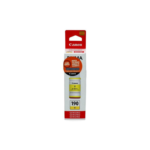 Cartucho Tinta Gi-190 Yellow Pixma G-1100/2100/3100/4100 CANON 