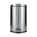 Basurero Acero Inoxidable Pedal 20 Lt EQUIPTRADER 