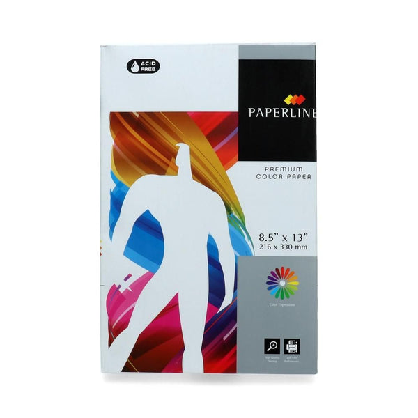 Papel Fotocopia Celeste Oficio 500 Hojas PAPERLINE Celeste 
