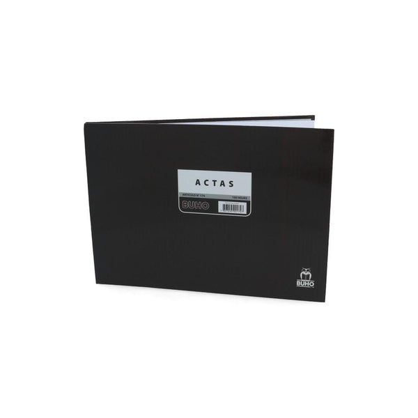 Libro Administrativo Acta 174 Apaisado 100 Hojas BUHO 