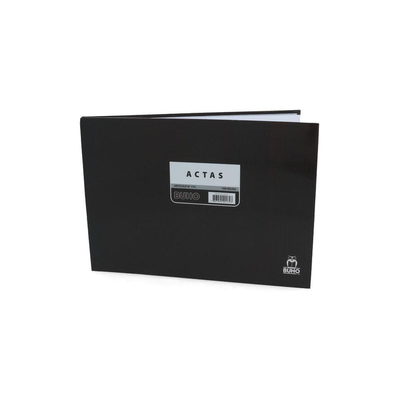 Libro Administrativo Acta 174 Apaisado 100 Hojas BUHO 