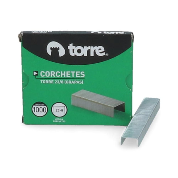 Corchete Semi Industrial 23/08 Pulgadas 1000 Un TORRE 
