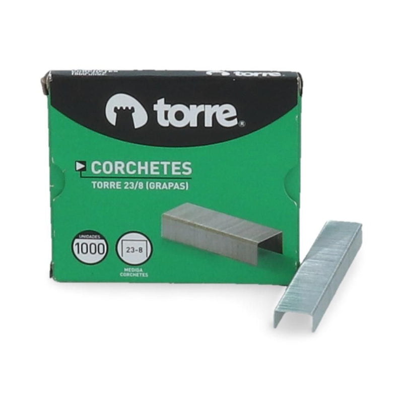 Corchete Semi Industrial 23/08 Pulgadas 1000 Un TORRE 