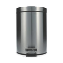 Basurero Acero Inoxidable Pedal 8 Lt INGEQUIPOS 