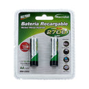 Pila Recargable Aa 2700 Mah Hibrida 2 Un MACROTEL 