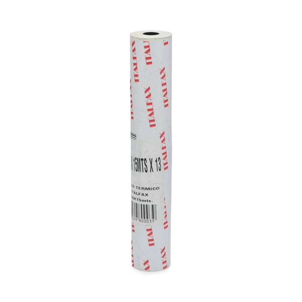 Papel Fax 216 Mm X 15 Mt 3.5 Cm ITALFAX 
