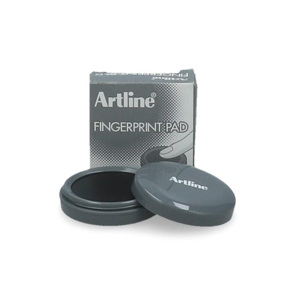 Tampón Circular Huella Digital Negro ARTLINE Negro 