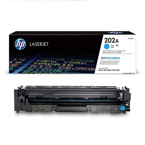 Toner 202A Cf501 Cyan 1300 Páginas HP Cyan 