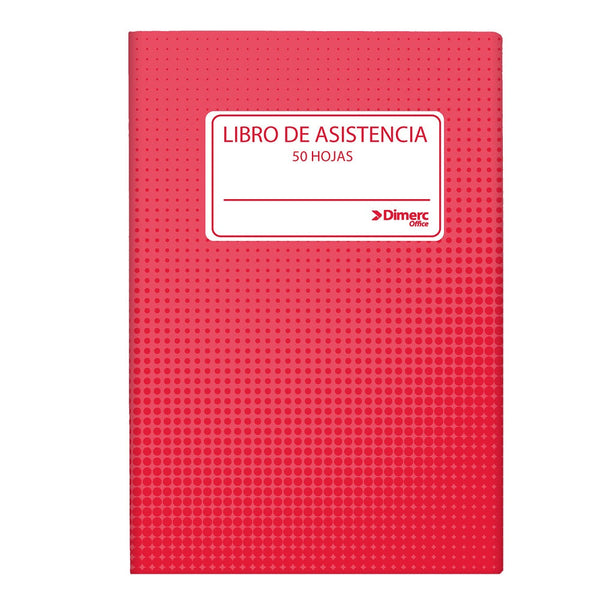 Libro Adm Registro Asistencia 50 Hj DIMERC 