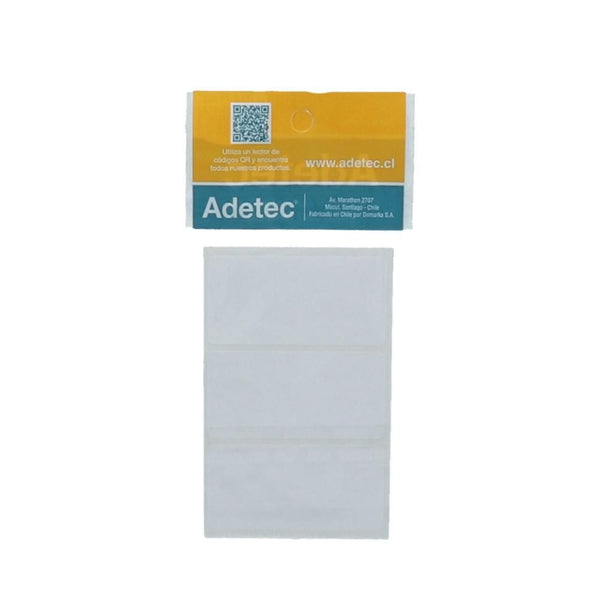Etiqueta Sobre 35 X 70 Mm 30 Un ADETEC Blanco 