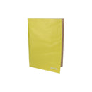 Carpeta Plastificada Con Acco Clip Oficio Amarillo AUCA Amarillo 