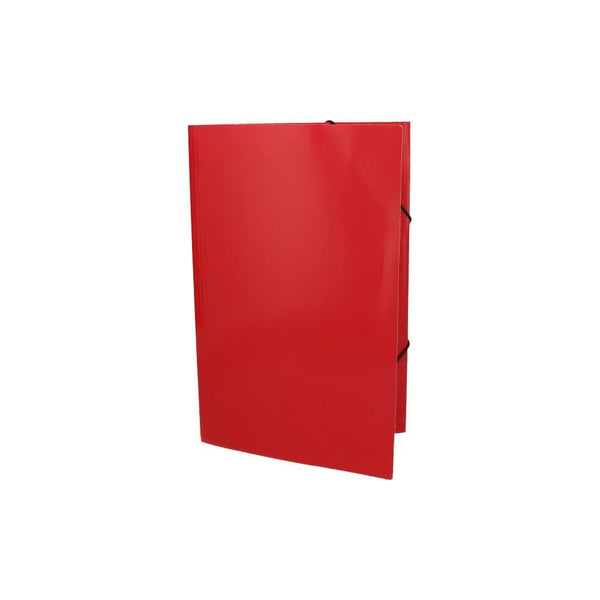 Carpeta Cartulina Con Elástico Rojo BUHO Rojo 