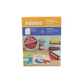 Etiquetas Laser-Inkjet 06313 216 X 279 mm Blanco 25 Un ADETEC Blanco 