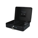 Caja Seguridad Metálica Con Chapa 12 Pulgadas DIMERC Negro 