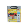 Etiqueta Ink Jet/Laser Adetec 101X25 Mm 1000 Un50H ADETEC Blanco 