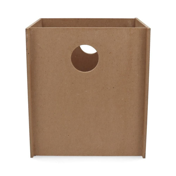 Papelero Madera Trupan 27 X 23 cm DIMERC 
