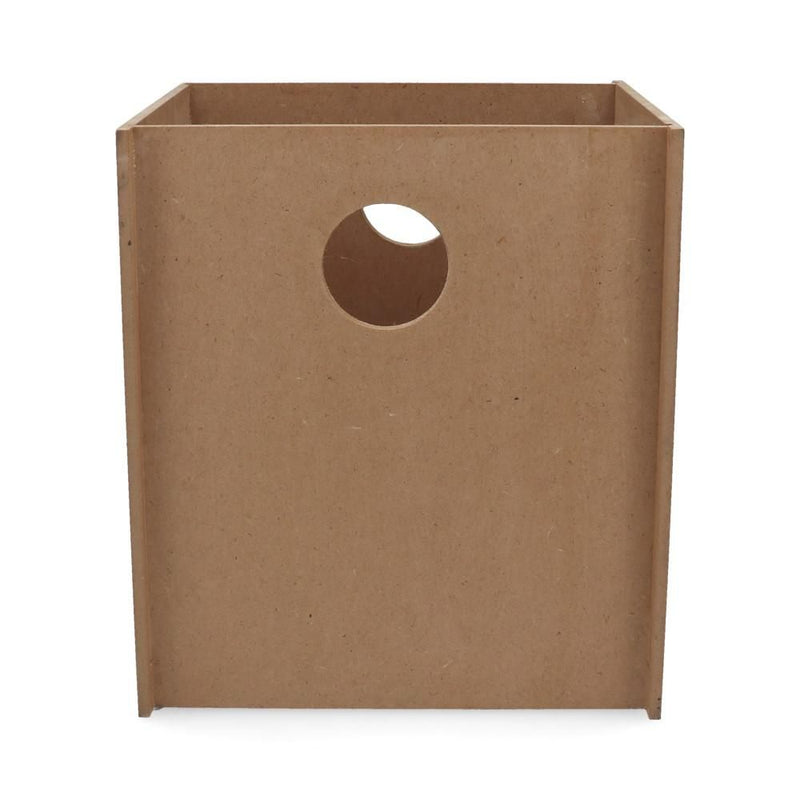 Papelero Madera Trupan 27 X 23 cm DIMERC 