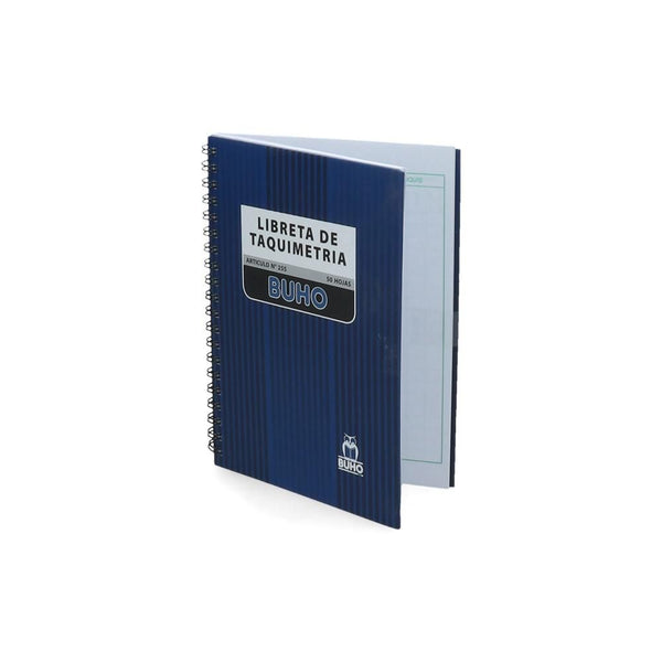 Libreta Taquimetria 255 Topografo 50 Hj BUHO 