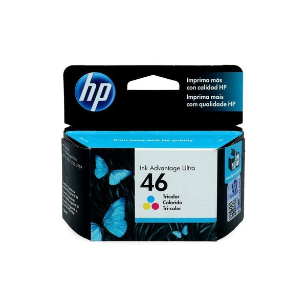 Cartucho Tinta 46 Cz638Al Tricolor Deskjet Advantage 2529/472 750 Pg HP 