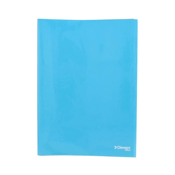 Carpeta Plastificada Con Acco Clip Oficio Celeste DIMERC 