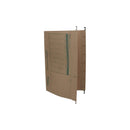 Carpeta Colgante Fleje Metal Kraft TORRE Café 