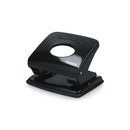 Perforadora Pequeña T8 Metal Base Goma Negra 10 Hojas TORRE Negro 