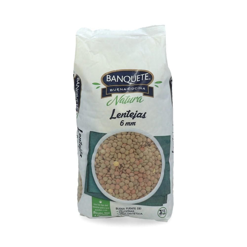Lentejas 6 Mm 1 Kg BANQUETE 