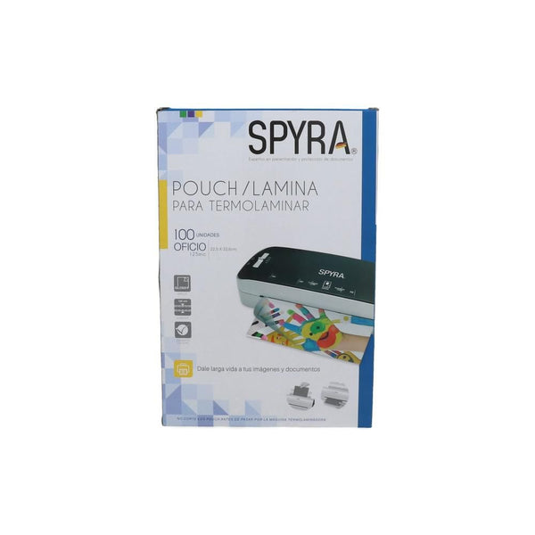 Sobre Oficio Para Plastificar 125 Micrones SPYRA 