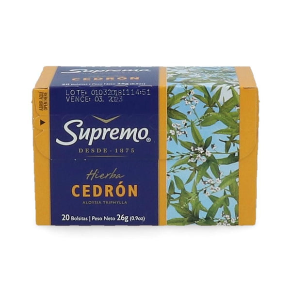 Te Hierbas Cedron 20 Bolsas SUPREMO 
