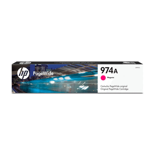 Cartucho 974A L0R90Al Magenta Pagewide HP Magenta 