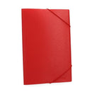 Carpeta Polipropileno Con Elástico Oficio Rojo DIMERC Rojo 
