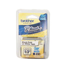 Cinta Rotuladora Etiqueta 12 mm 8 mt M-231 Blanco BROTHER 