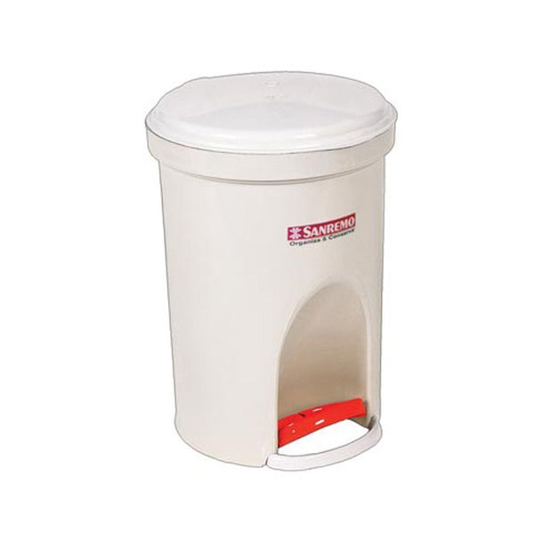 Papelero Pequeño Con Pedal 6 23.2 X 20.6 X 29.2 Cm 6 Lt SANREMO 