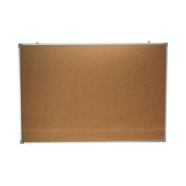 Pizarra Corcho Marco Aluminio 90 X 120 cm ARCOVI Café / Metálico 