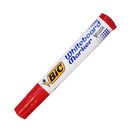 Marcador Pizarra Desechable Punta Redonda Vellada Rojo BIC Rojo 