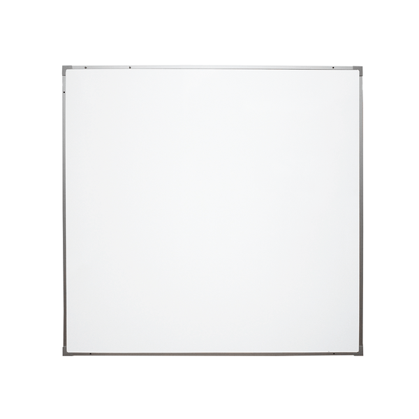 Pizarra Blanca Mural Marco Aluminio 100 X 100 Cm ARCOVI Blanco / Metálico 