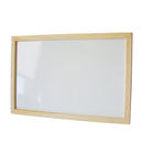 Pizarra Blanca Mural Marco Madera 45 X 60 Cm DIMERC 