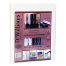 Archivador Catalogo A4 3 Aros 1.0'' Blanco 220 Hojas D WILLIAMS Blanco 