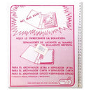 Separador Carta Indice 1-31 J.S. 