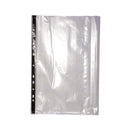 Funda Polipropileno Oficio Negro Ribete DIMERC Transparente / Negro 